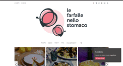 Desktop Screenshot of lefarfallenellostomaco.com